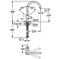Кухненски смесител Minta Grohe 32917KS0 – Grohe 11.12.69.0022 – миниатюра 1